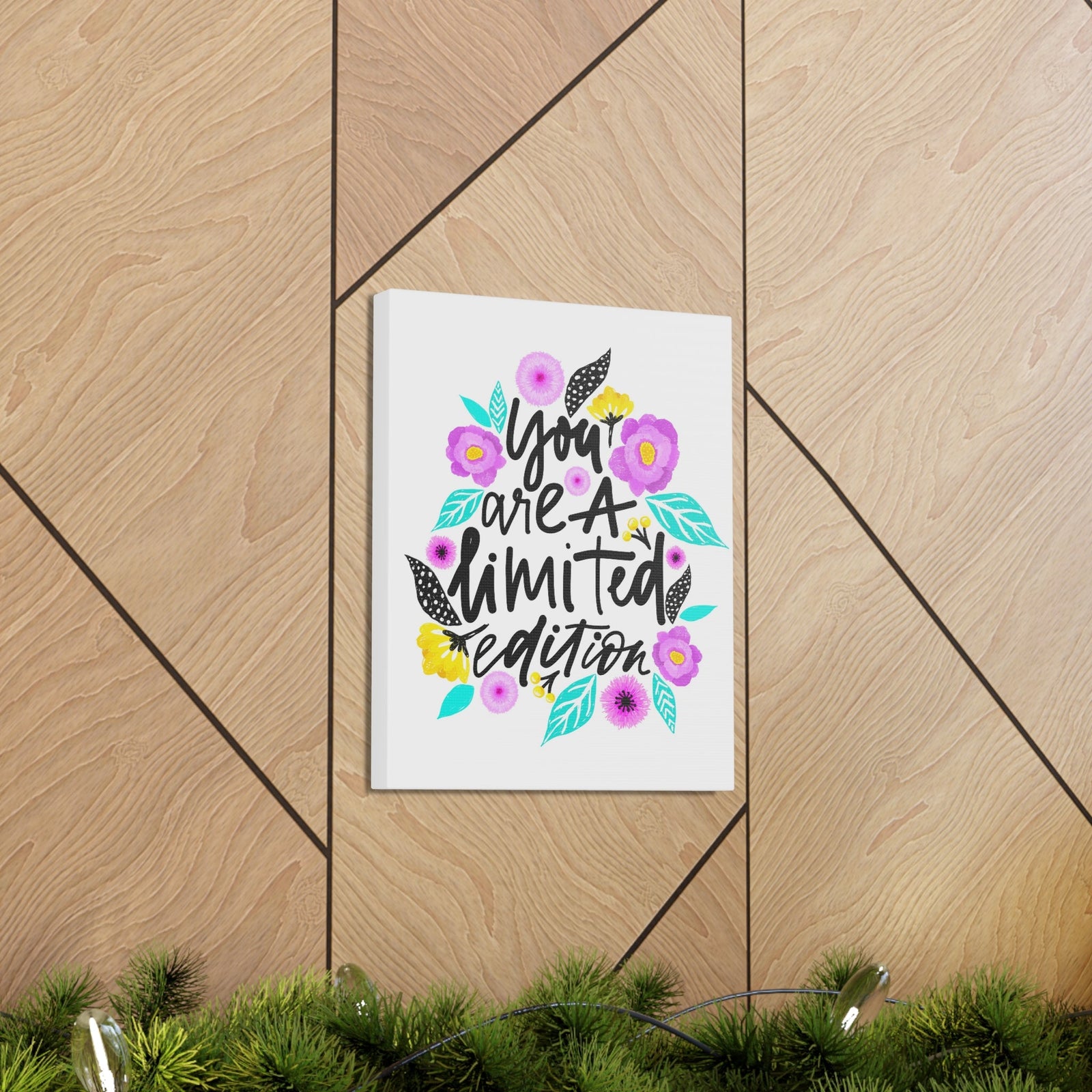 Scripture Walls Inspirational Wall Art You Are A Limited Edition Motivation Wall Decor for Home Office Gym Inspiring Success Quote Print Ready to Hang Unframed-Express Your Love Gifts