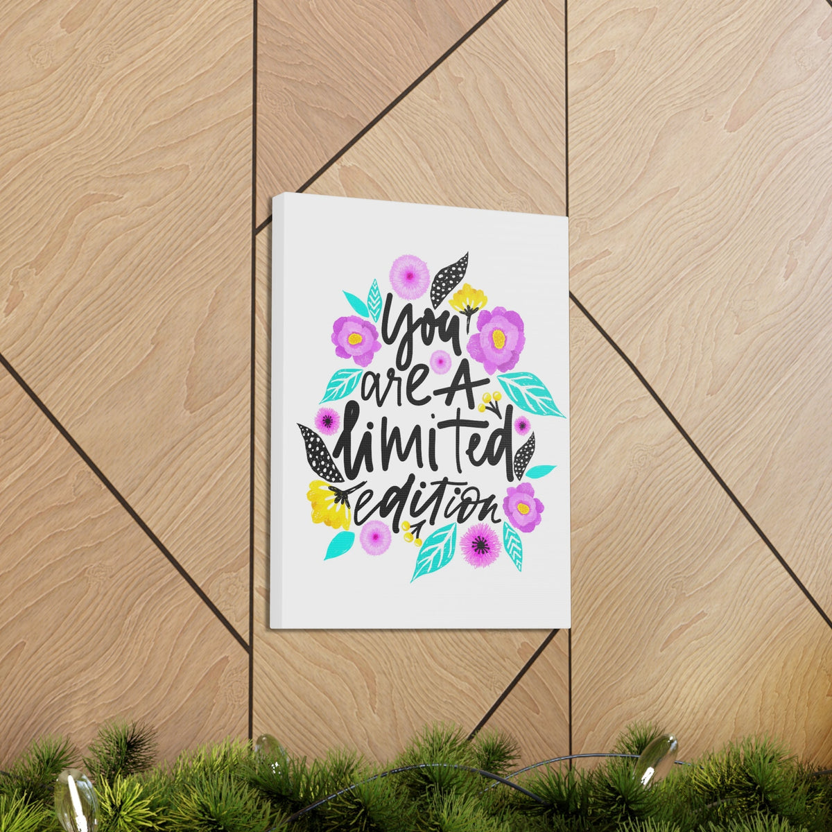 Scripture Walls Inspirational Wall Art You Are A Limited Edition Motivation Wall Decor for Home Office Gym Inspiring Success Quote Print Ready to Hang Unframed-Express Your Love Gifts