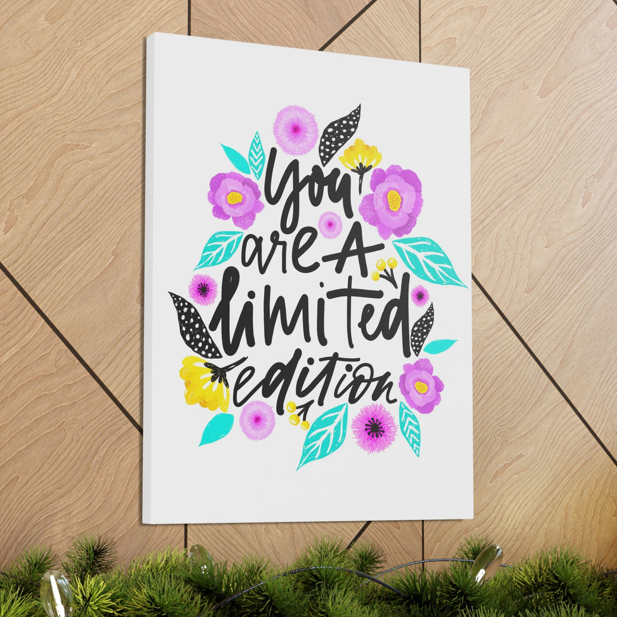 Scripture Walls Inspirational Wall Art You Are A Limited Edition Motivation Wall Decor for Home Office Gym Inspiring Success Quote Print Ready to Hang Unframed-Express Your Love Gifts