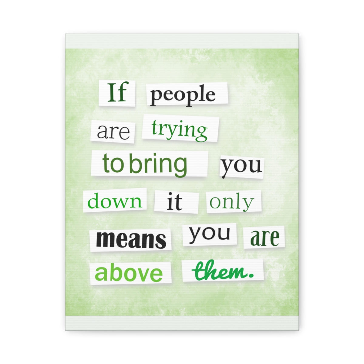 Scripture Walls Inspirational Wall Art You Are Above Them Motivation Wall Decor for Home Office Gym Inspiring Success Quote Print Ready to Hang Unframed-Express Your Love Gifts