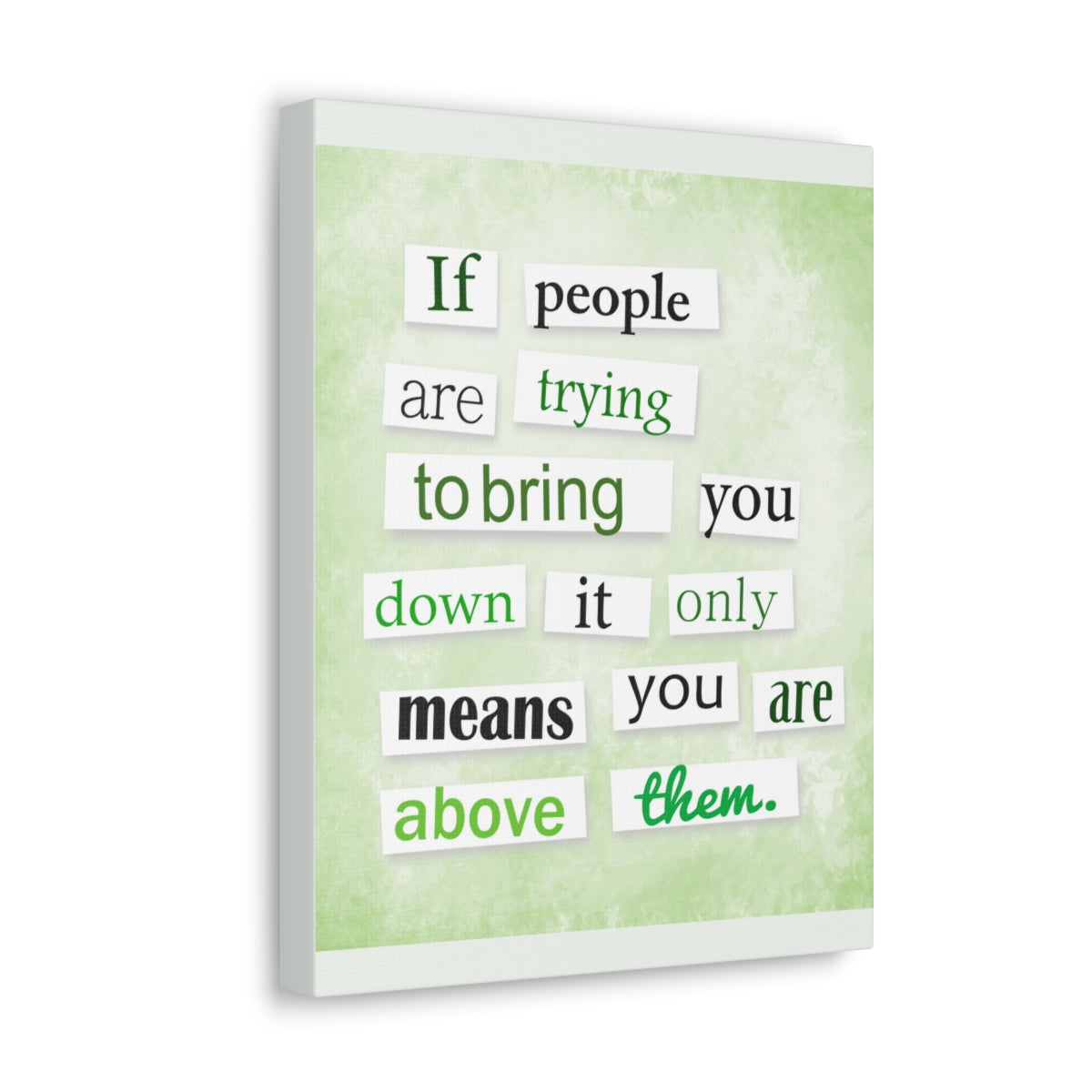 Scripture Walls Inspirational Wall Art You Are Above Them Motivation Wall Decor for Home Office Gym Inspiring Success Quote Print Ready to Hang Unframed-Express Your Love Gifts