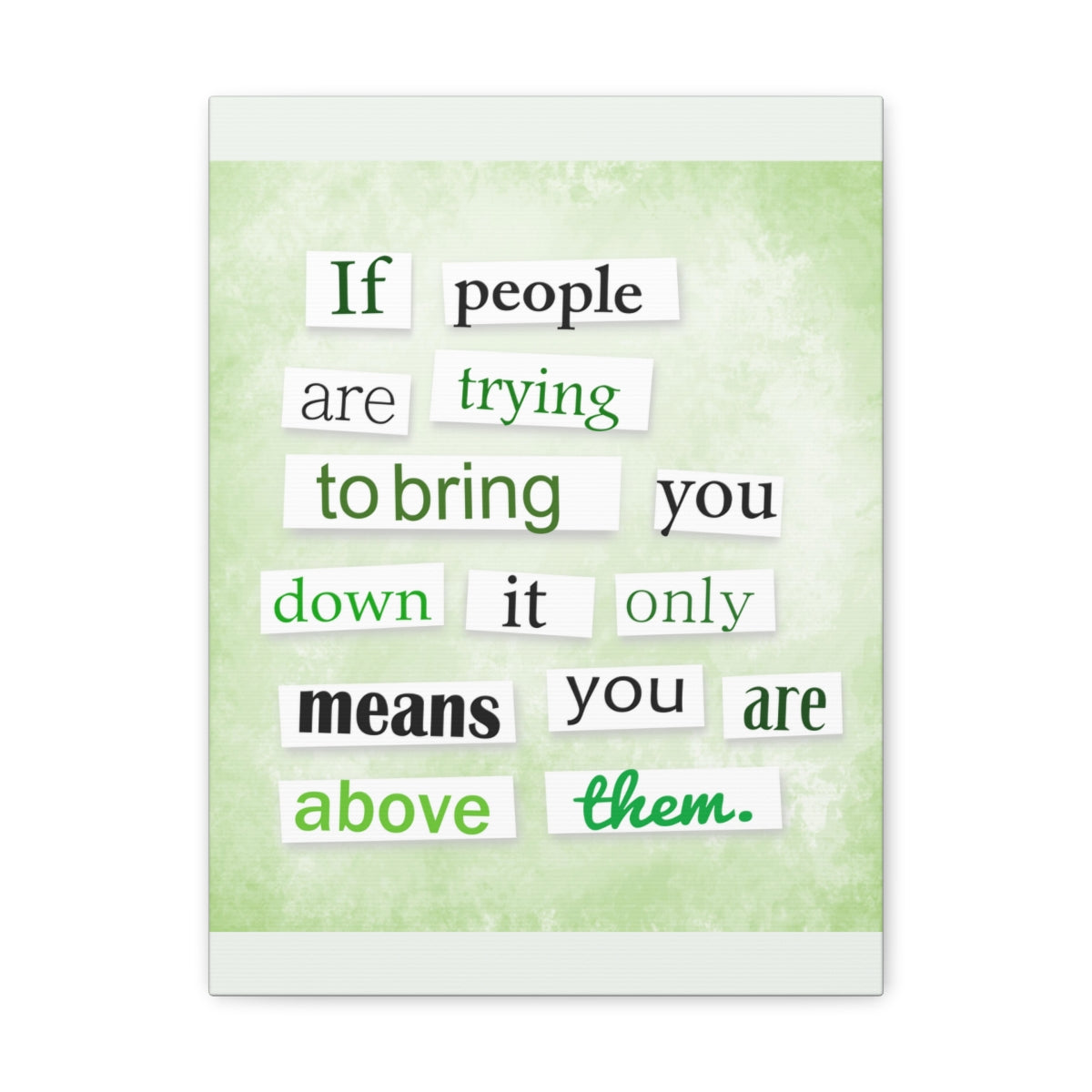 Scripture Walls Inspirational Wall Art You Are Above Them Motivation Wall Decor for Home Office Gym Inspiring Success Quote Print Ready to Hang Unframed-Express Your Love Gifts