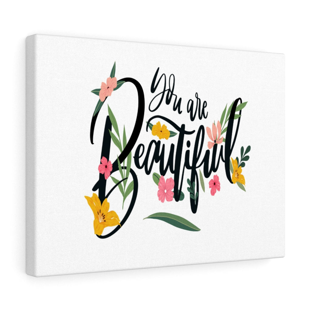 Scripture Walls Inspirational Wall Art You Are Beautiful Wall Art Motivational Motto Inspiring Prints Artwork Decor Ready to Hang Unframed-Express Your Love Gifts