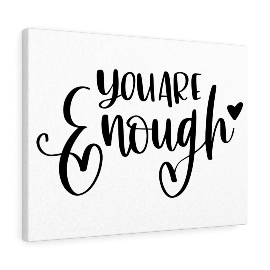 Scripture Walls Inspirational Wall Art You Are Enough Wall Art Motivational Motto Inspiring Prints Artwork Decor Ready to Hang Unframed-Express Your Love Gifts