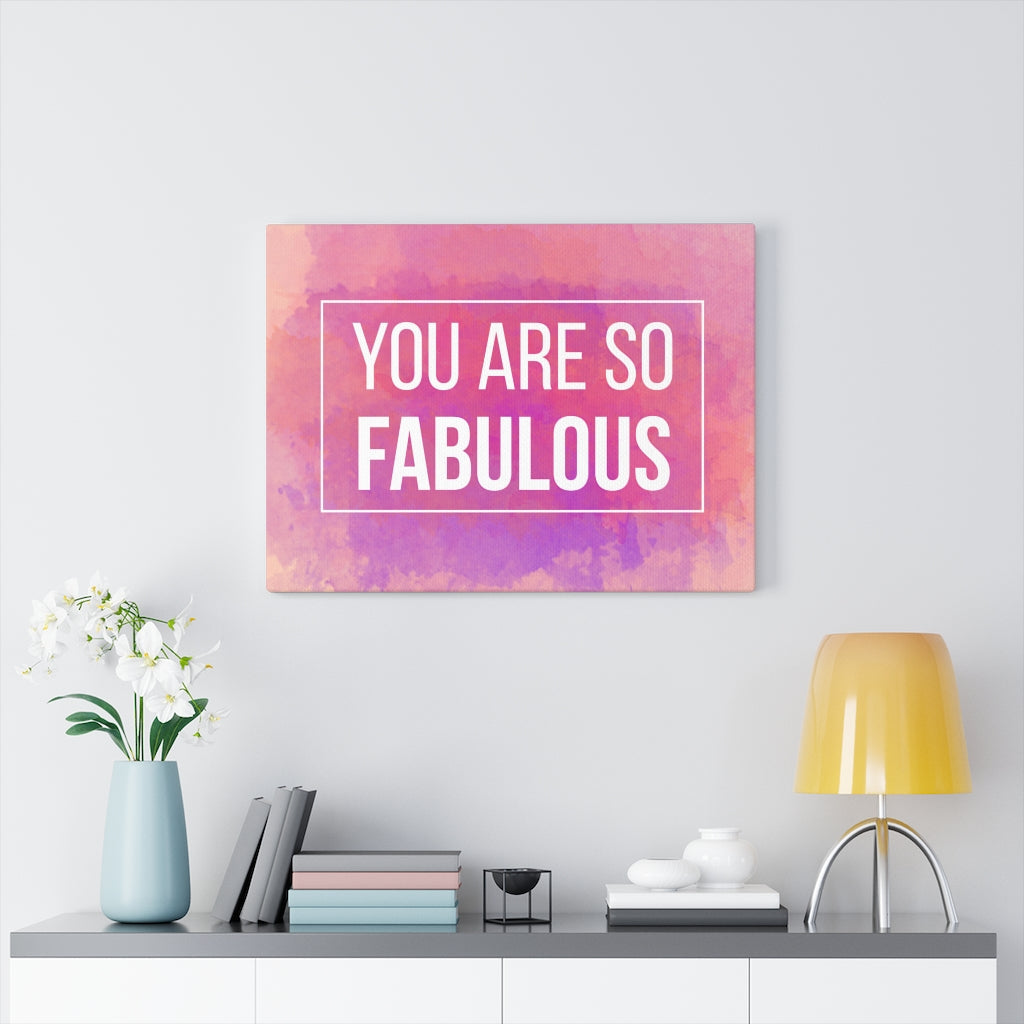 Scripture Walls Inspirational Wall Art You Are Fabulous Wall Art Motivational Motto Inspiring Prints Artwork Decor Ready to Hang Unframed-Express Your Love Gifts
