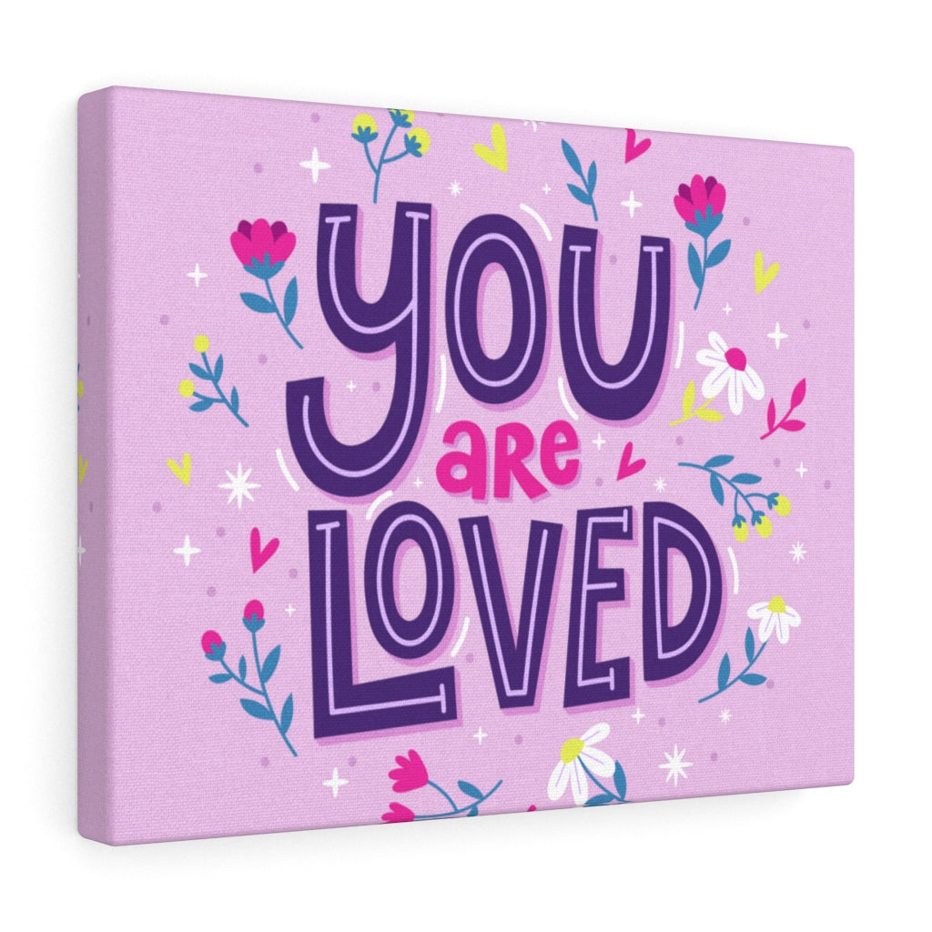 Scripture Walls Inspirational Wall Art You Are Loved Wall Art Motivational Motto Inspiring Prints Artwork Decor Ready to Hang Unframed-Express Your Love Gifts