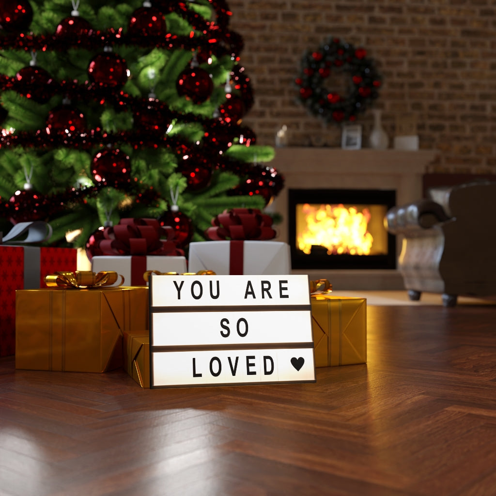 Scripture Walls Inspirational Wall Art You Are So Loved Motivational Print Ready to Hang Artwork Unframed-Express Your Love Gifts