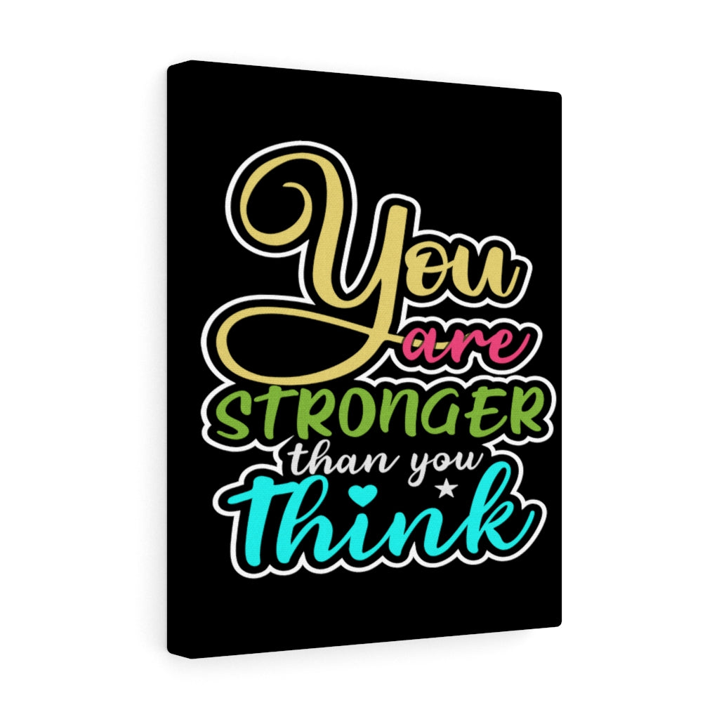 Scripture Walls Inspirational Wall Art You Are Stronger Than You Think Colors Wall Art Motivation Wall Decor for Home Office Gym Inspiring Success Quote Print Ready to Hang Unframed-Express Your Love Gifts