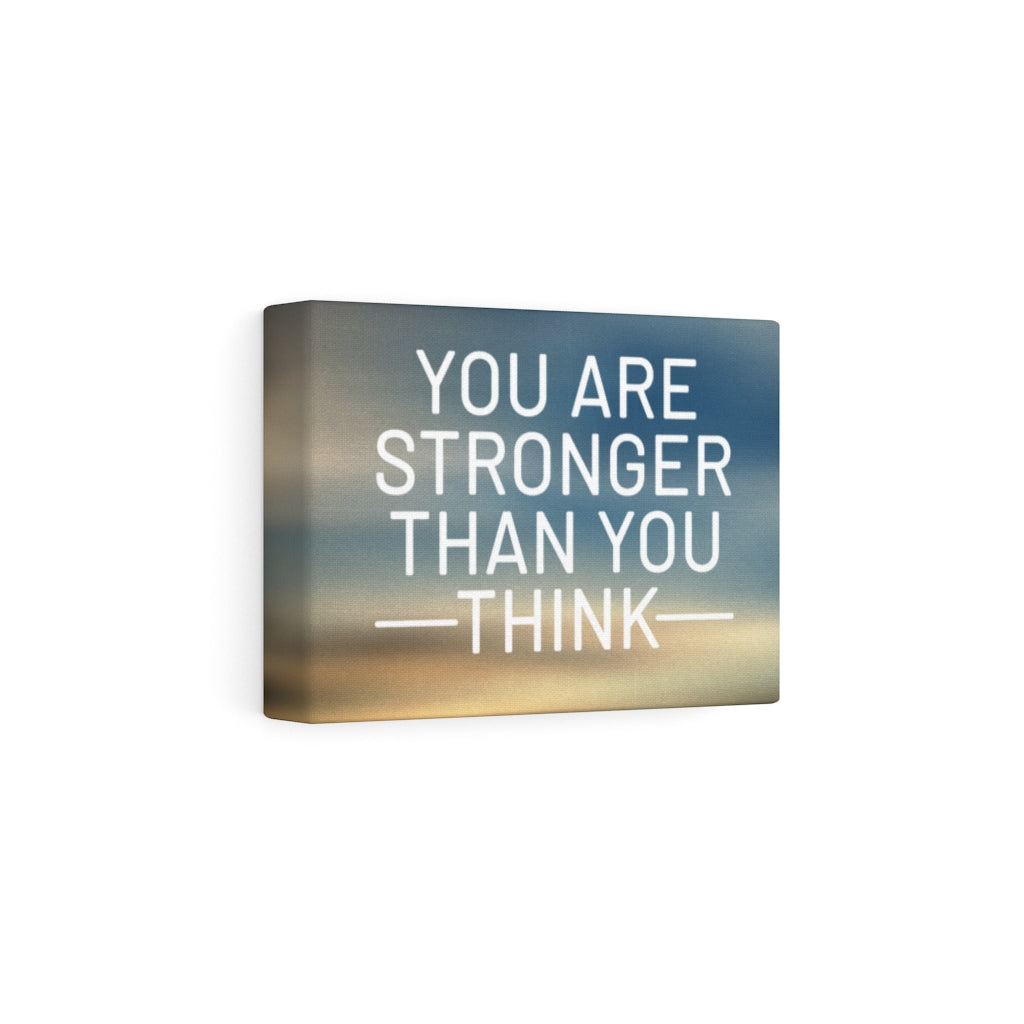 Scripture Walls Inspirational Wall Art You Are Stronger Than You Think Plain Motivational Print Ready to Hang Artwork Unframed-Express Your Love Gifts
