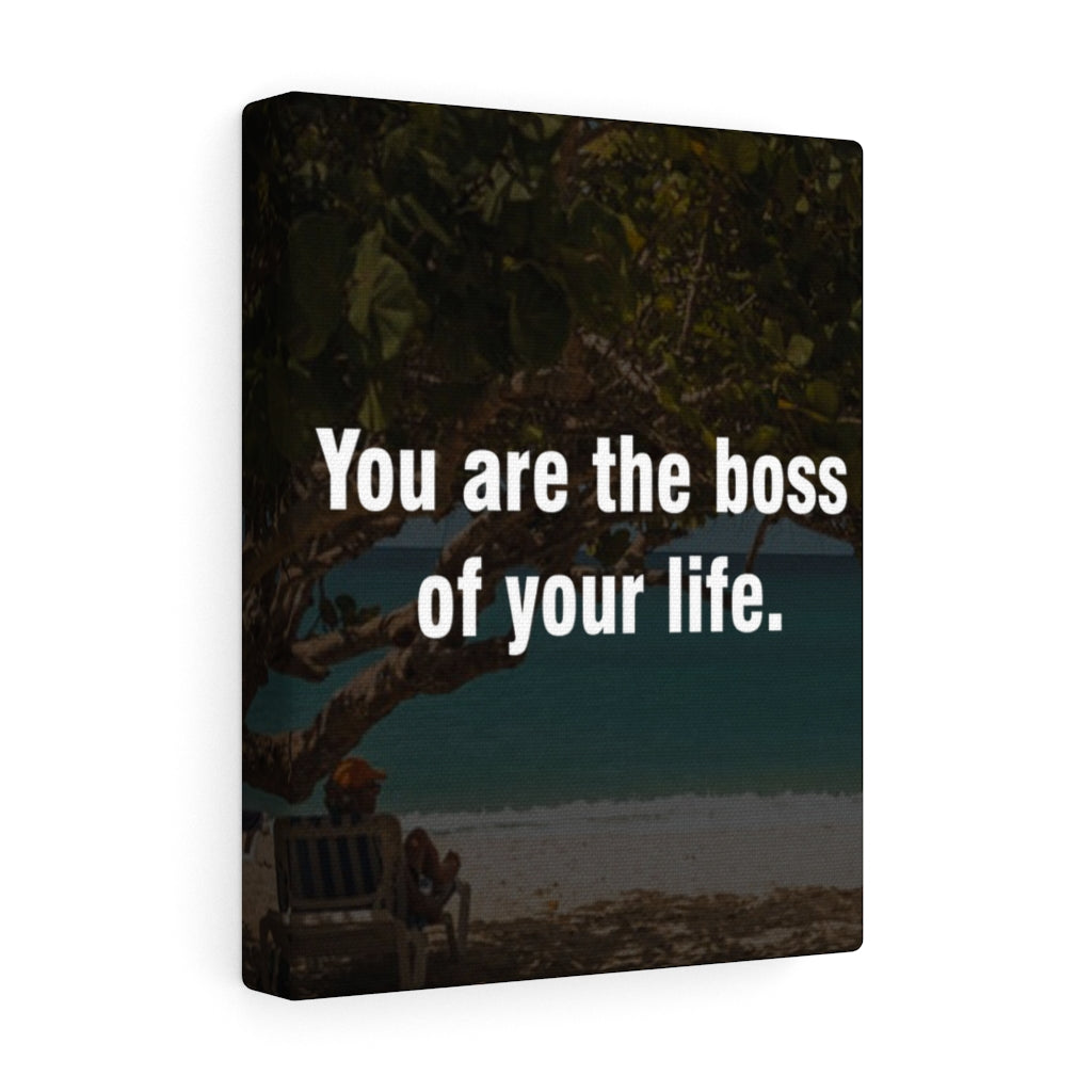 Scripture Walls Inspirational Wall Art You Are The Boss Of Your Life Motivational Print Ready to Hang Artwork Unframed-Express Your Love Gifts