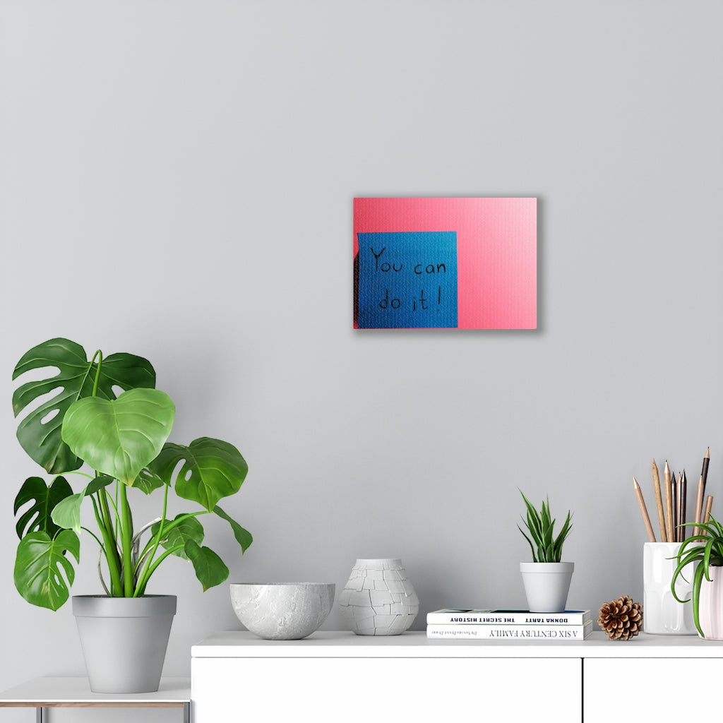 Scripture Walls Inspirational Wall Art You Can Do It Motivational Print Ready to Hang Artwork Unframed-Express Your Love Gifts