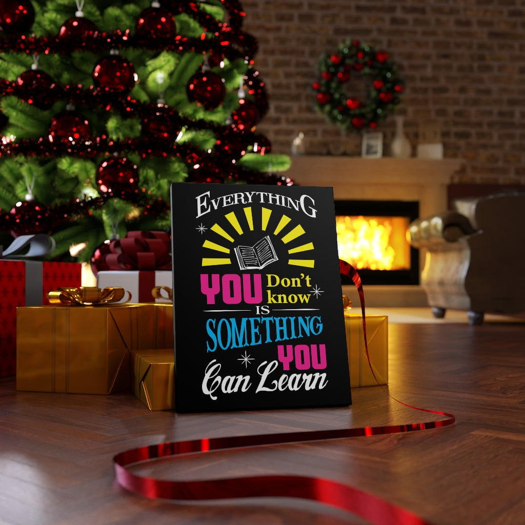 Scripture Walls Inspirational Wall Art You Can Learn Wall Art Motivational Motto Inspiring Prints Artwork Decor Ready to Hang Unframed-Express Your Love Gifts