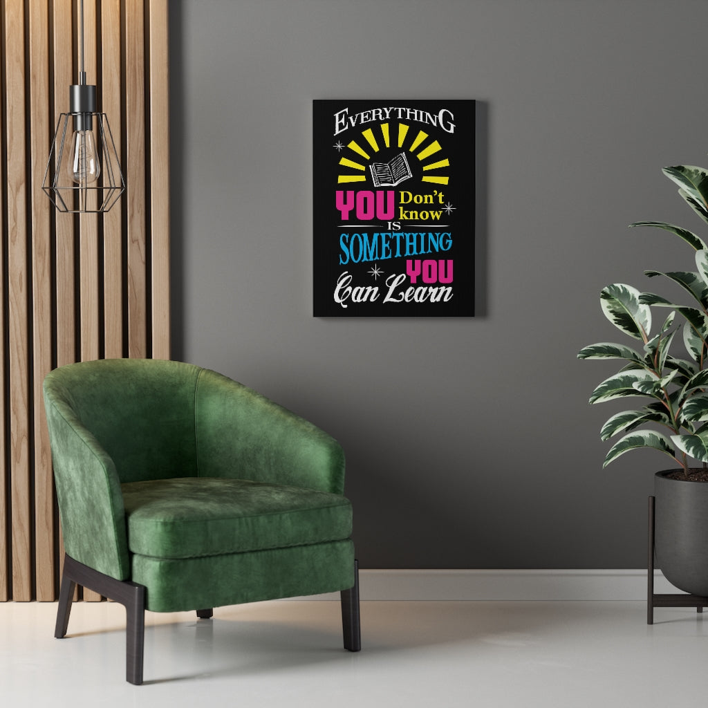 Scripture Walls Inspirational Wall Art You Can Learn Wall Art Motivational Motto Inspiring Prints Artwork Decor Ready to Hang Unframed-Express Your Love Gifts