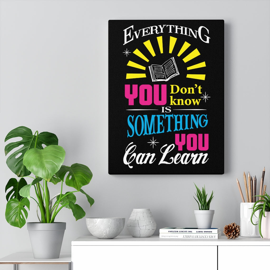 Scripture Walls Inspirational Wall Art You Can Learn Wall Art Motivational Motto Inspiring Prints Artwork Decor Ready to Hang Unframed-Express Your Love Gifts