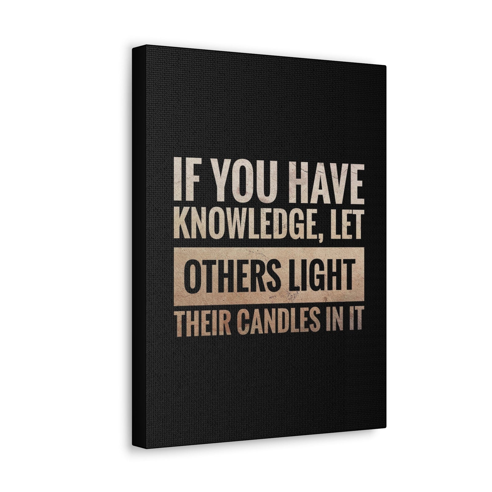 Scripture Walls Inspirational Wall Art You Have Knowledge Motivation Wall Decor for Home Office Gym Inspiring Success Quote Print Ready to Hang Unframed-Express Your Love Gifts