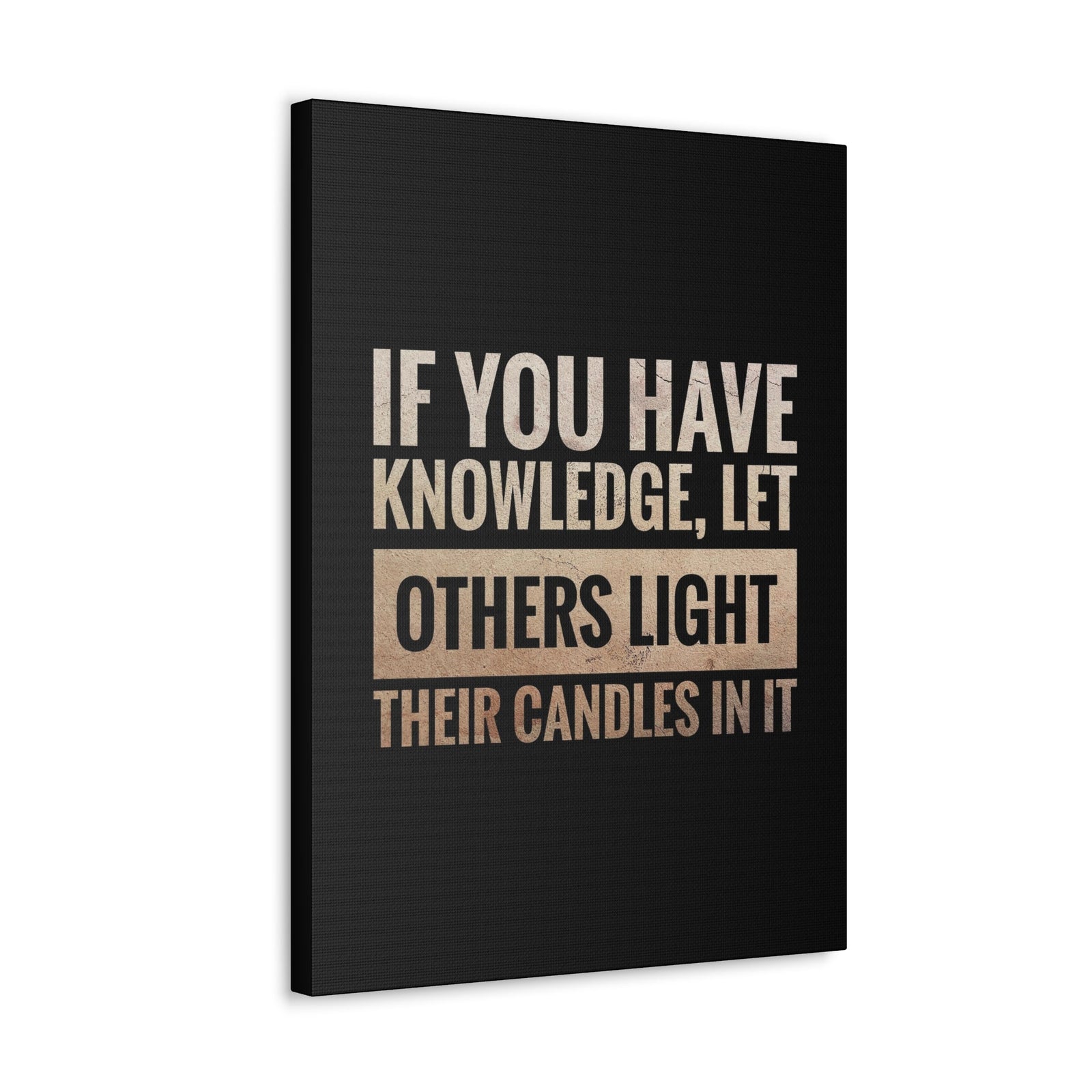 Scripture Walls Inspirational Wall Art You Have Knowledge Motivation Wall Decor for Home Office Gym Inspiring Success Quote Print Ready to Hang Unframed-Express Your Love Gifts