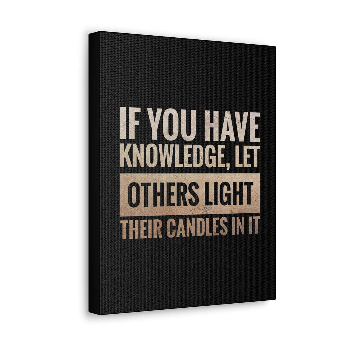 Scripture Walls Inspirational Wall Art You Have Knowledge Motivation Wall Decor for Home Office Gym Inspiring Success Quote Print Ready to Hang Unframed-Express Your Love Gifts