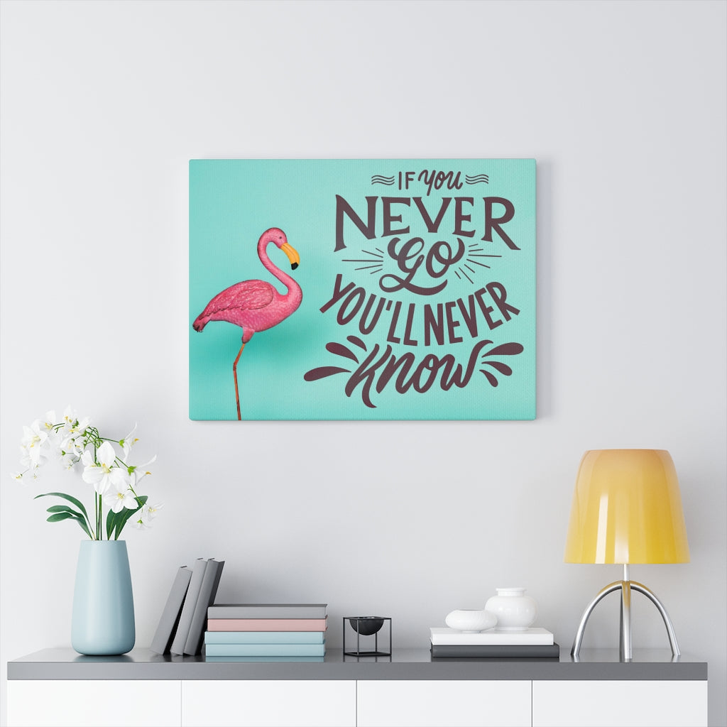 Scripture Walls Inspirational Wall Art You'll Never Know Wall Art Motivational Motto Inspiring Prints Artwork Decor Ready to Hang Unframed-Express Your Love Gifts