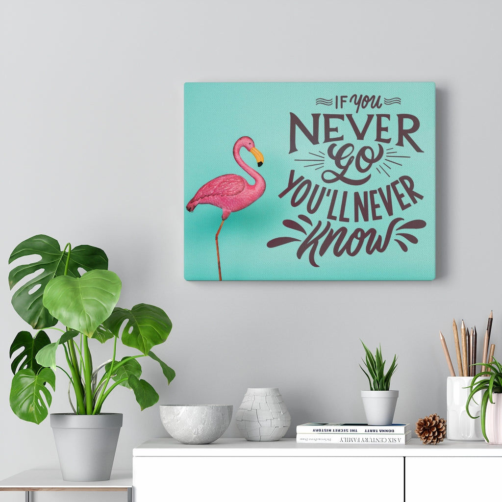 Scripture Walls Inspirational Wall Art You'll Never Know Wall Art Motivational Motto Inspiring Prints Artwork Decor Ready to Hang Unframed-Express Your Love Gifts