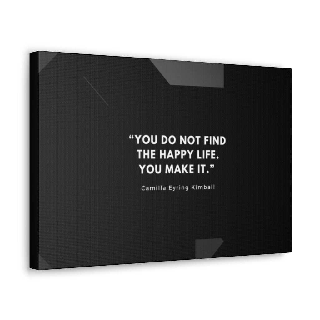 Scripture Walls Inspirational Wall Art You Make Happy Life Motivation Wall Decor for Home Office Gym Inspiring Success Quote Print Ready to Hang Unframed-Express Your Love Gifts