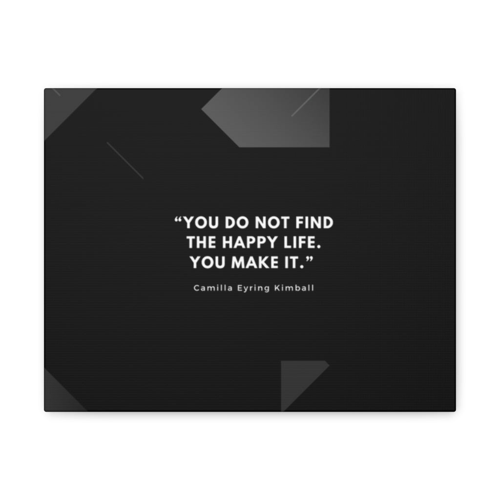 Scripture Walls Inspirational Wall Art You Make Happy Life Motivation Wall Decor for Home Office Gym Inspiring Success Quote Print Ready to Hang Unframed-Express Your Love Gifts
