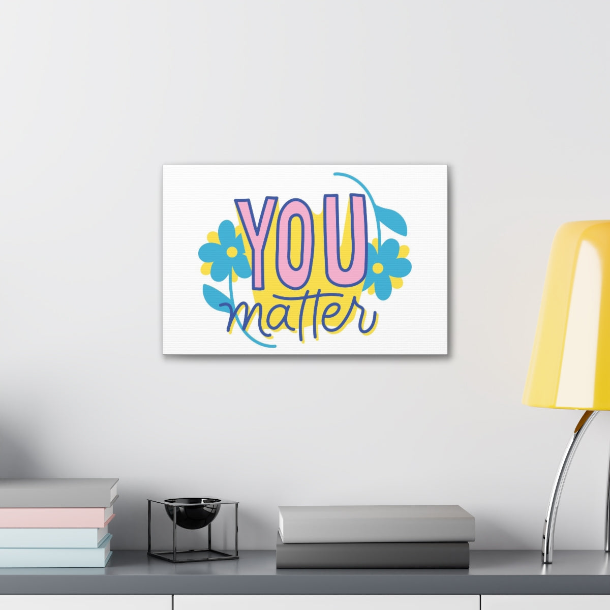 Scripture Walls Inspirational Wall Art You Matter Motivation Wall Decor for Home Office Gym Inspiring Success Quote Print Ready to Hang Unframed-Express Your Love Gifts