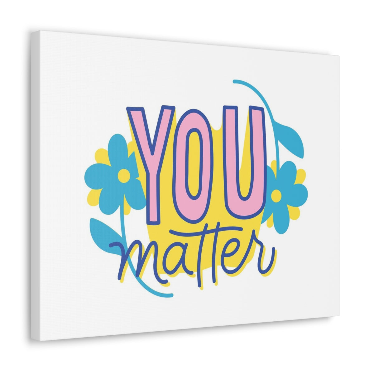 Scripture Walls Inspirational Wall Art You Matter Motivation Wall Decor for Home Office Gym Inspiring Success Quote Print Ready to Hang Unframed-Express Your Love Gifts