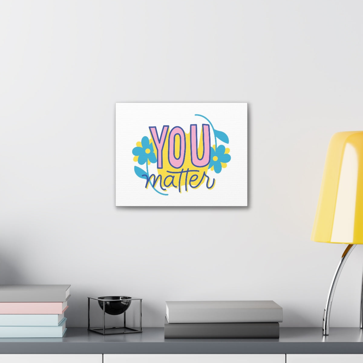 Scripture Walls Inspirational Wall Art You Matter Motivation Wall Decor for Home Office Gym Inspiring Success Quote Print Ready to Hang Unframed-Express Your Love Gifts