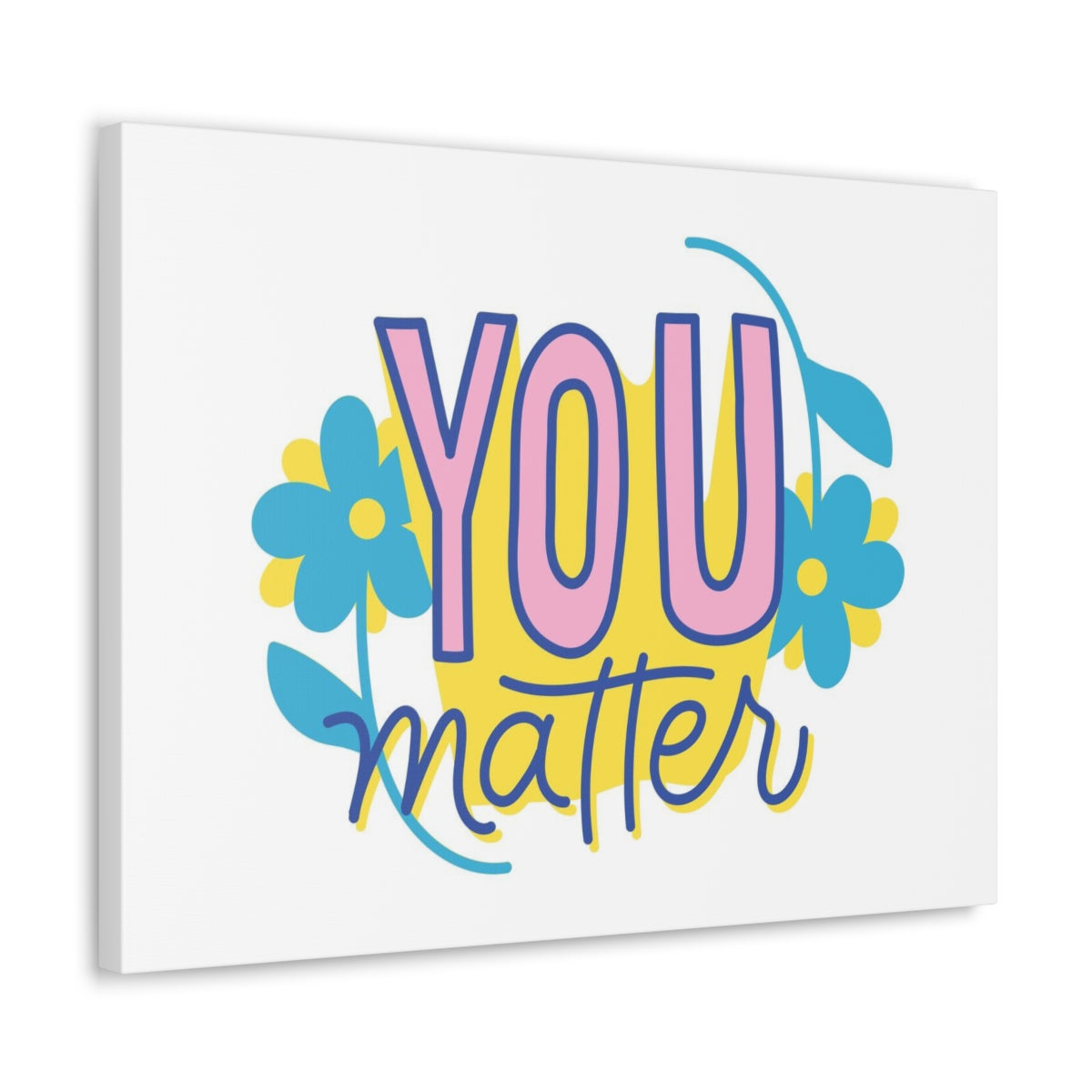 Scripture Walls Inspirational Wall Art You Matter Motivation Wall Decor for Home Office Gym Inspiring Success Quote Print Ready to Hang Unframed-Express Your Love Gifts