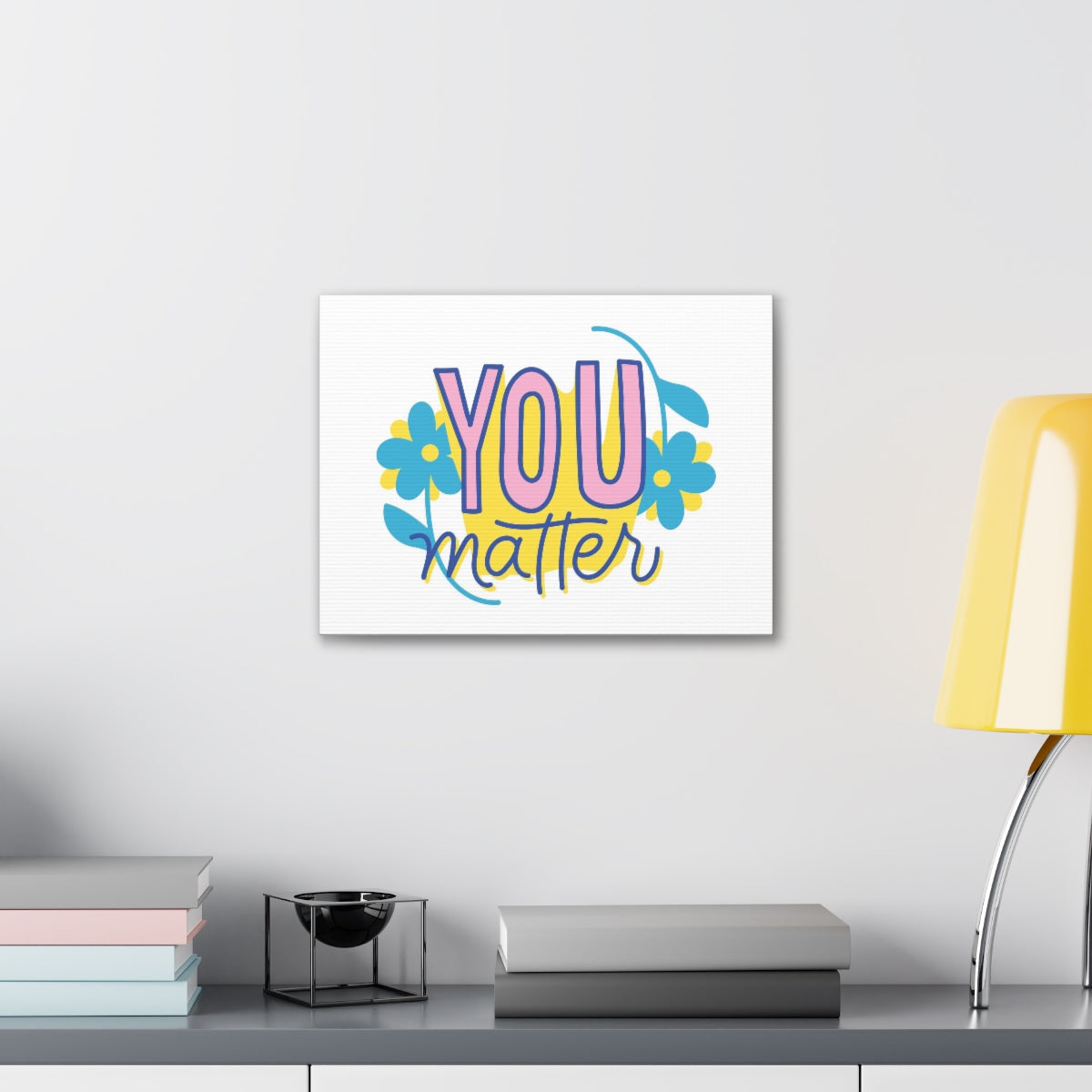 Scripture Walls Inspirational Wall Art You Matter Motivation Wall Decor for Home Office Gym Inspiring Success Quote Print Ready to Hang Unframed-Express Your Love Gifts