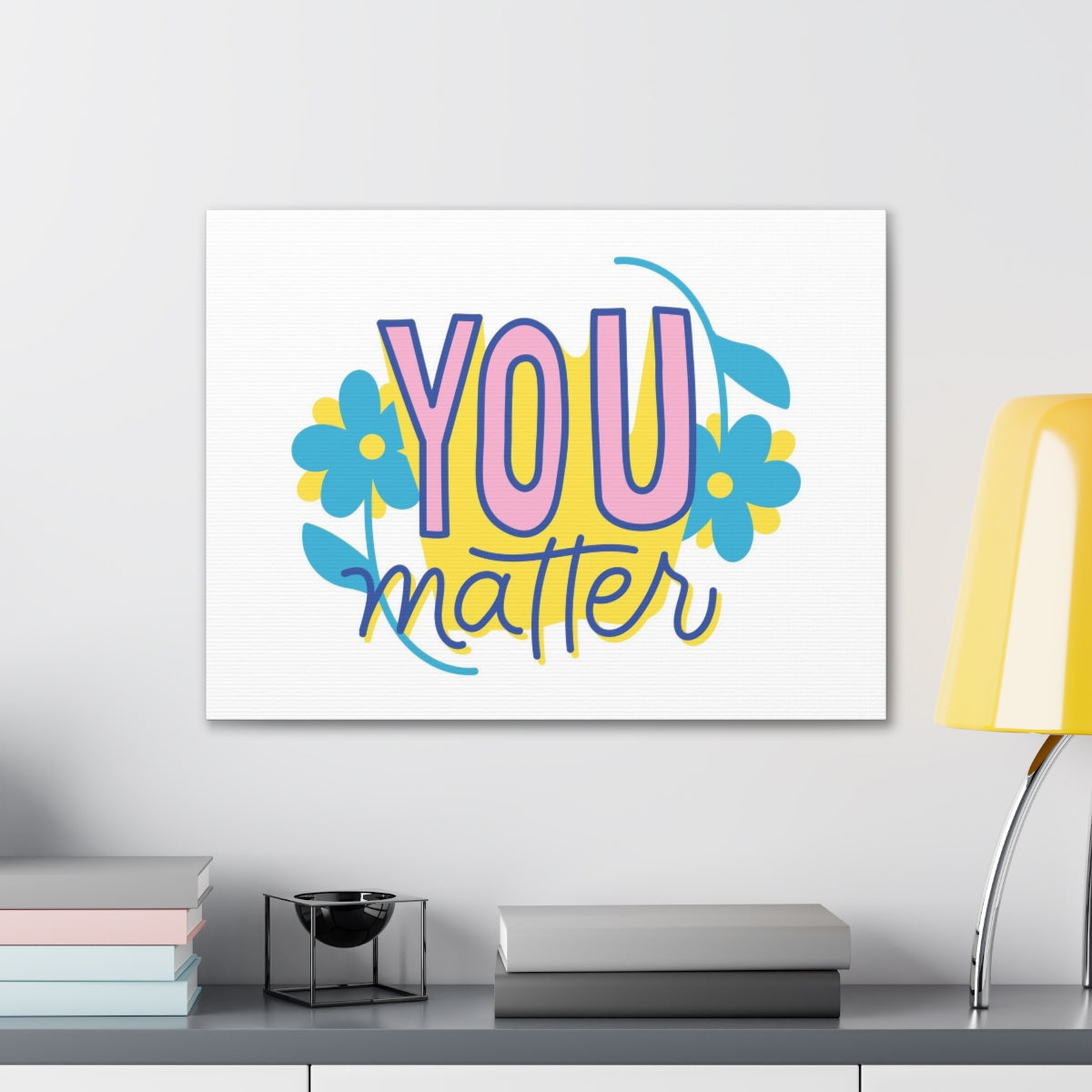 Scripture Walls Inspirational Wall Art You Matter Motivation Wall Decor for Home Office Gym Inspiring Success Quote Print Ready to Hang Unframed-Express Your Love Gifts