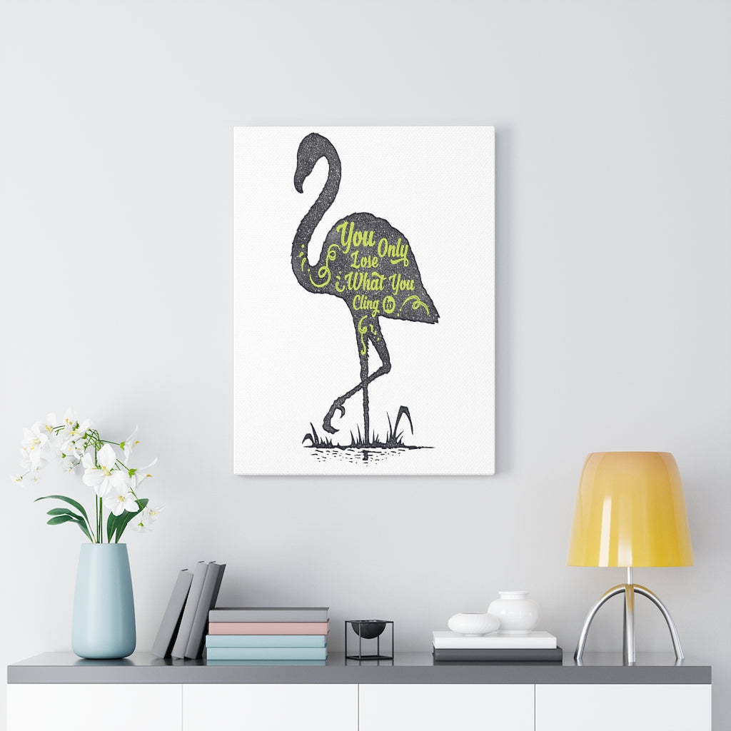 Scripture Walls Inspirational Wall Art You Only Lose What You Cling To Wall Art Motivation Wall Decor for Home Office Gym Inspiring Success Quote Print Ready to Hang Unframed-Express Your Love Gifts