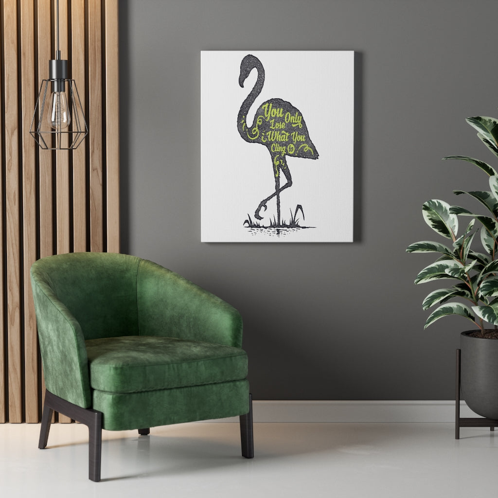 Scripture Walls Inspirational Wall Art You Only Lose What You Cling To Wall Art Motivation Wall Decor for Home Office Gym Inspiring Success Quote Print Ready to Hang Unframed-Express Your Love Gifts