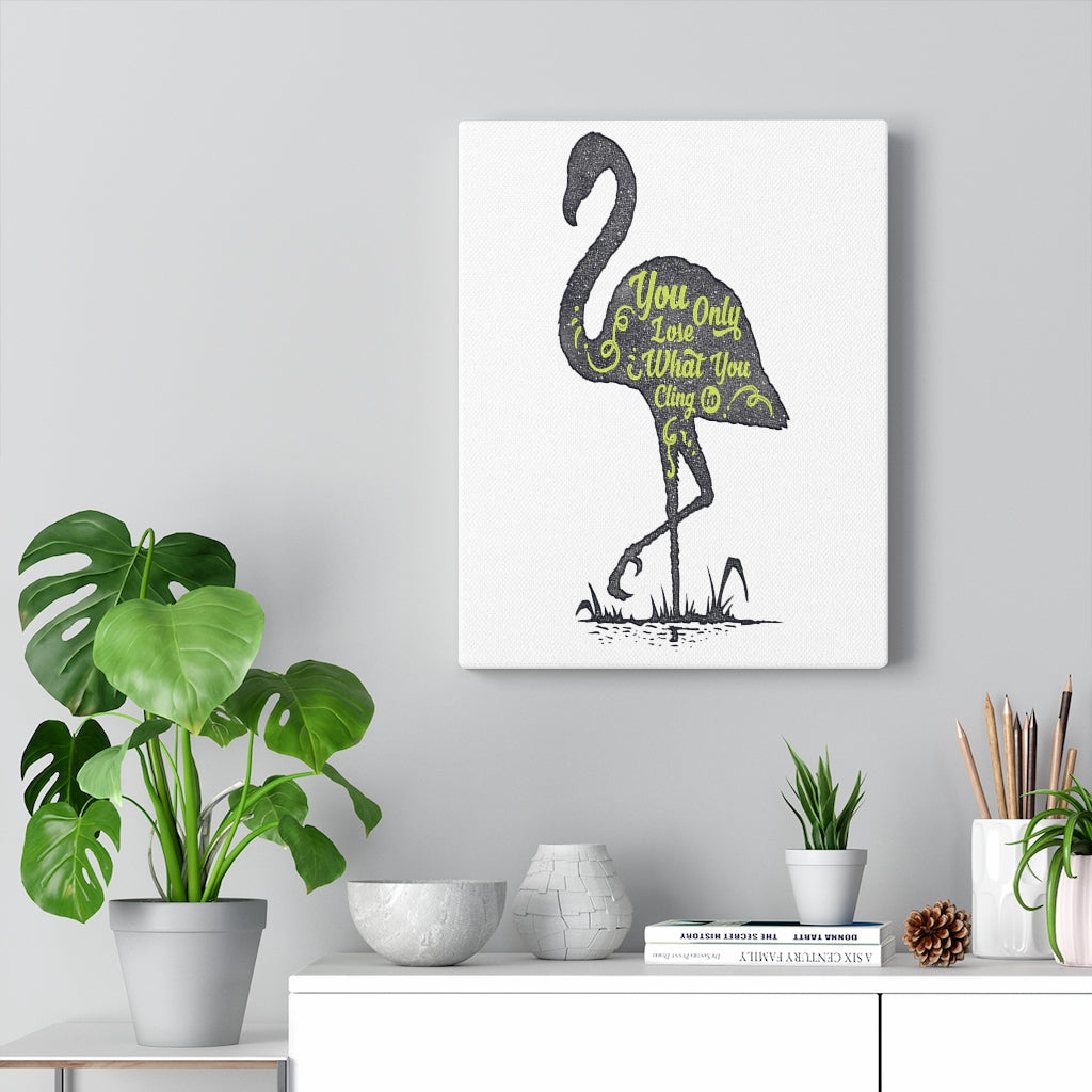 Scripture Walls Inspirational Wall Art You Only Lose What You Cling To Wall Art Motivation Wall Decor for Home Office Gym Inspiring Success Quote Print Ready to Hang Unframed-Express Your Love Gifts