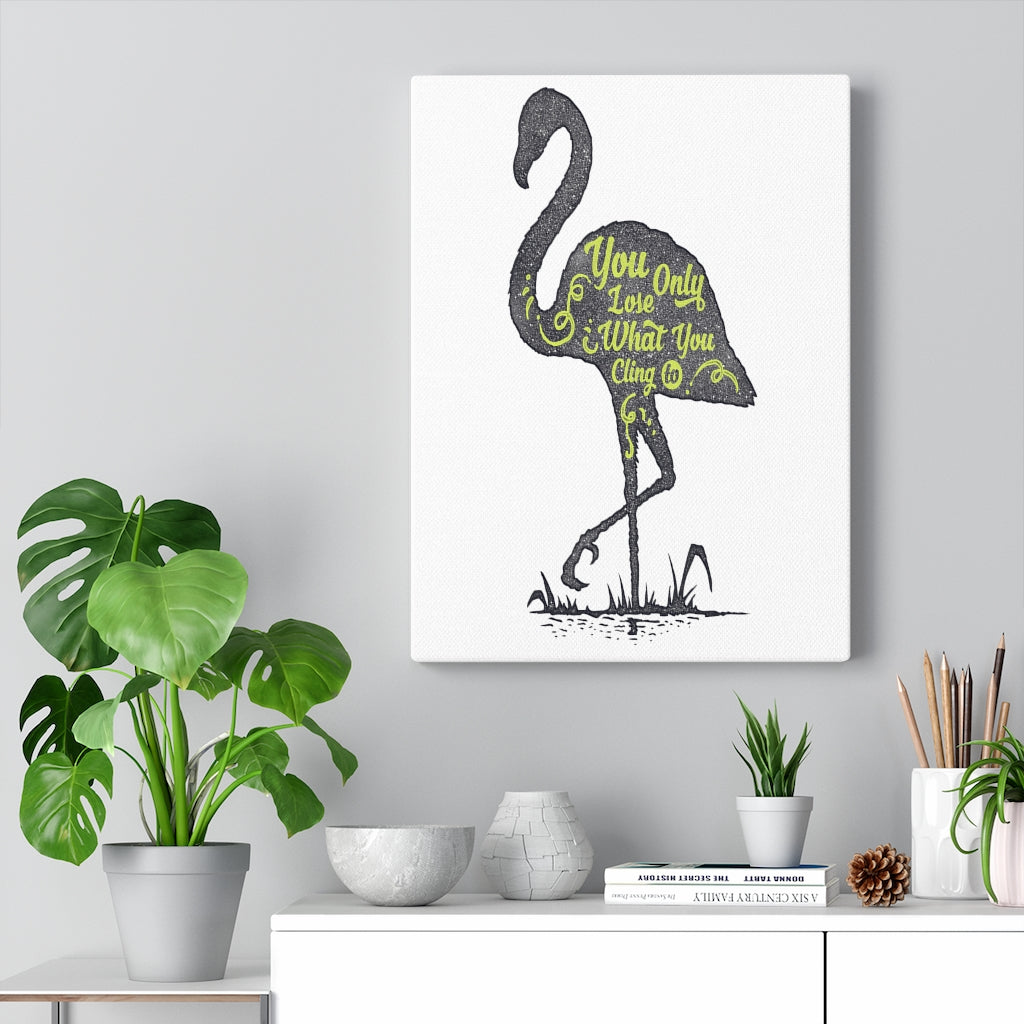 Scripture Walls Inspirational Wall Art You Only Lose What You Cling To Wall Art Motivation Wall Decor for Home Office Gym Inspiring Success Quote Print Ready to Hang Unframed-Express Your Love Gifts