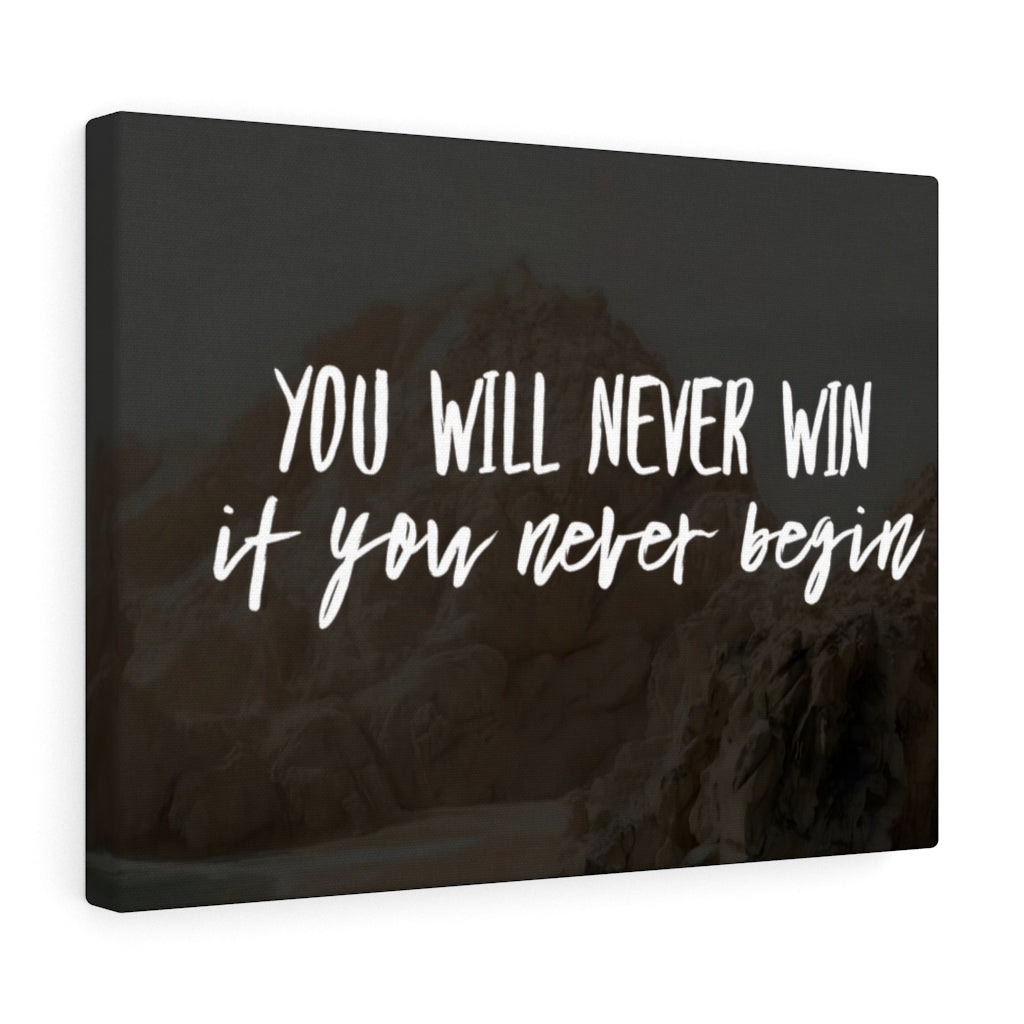 Scripture Walls Inspirational Wall Art You Will Never Win Motivational Print Ready to Hang Artwork Unframed-Express Your Love Gifts