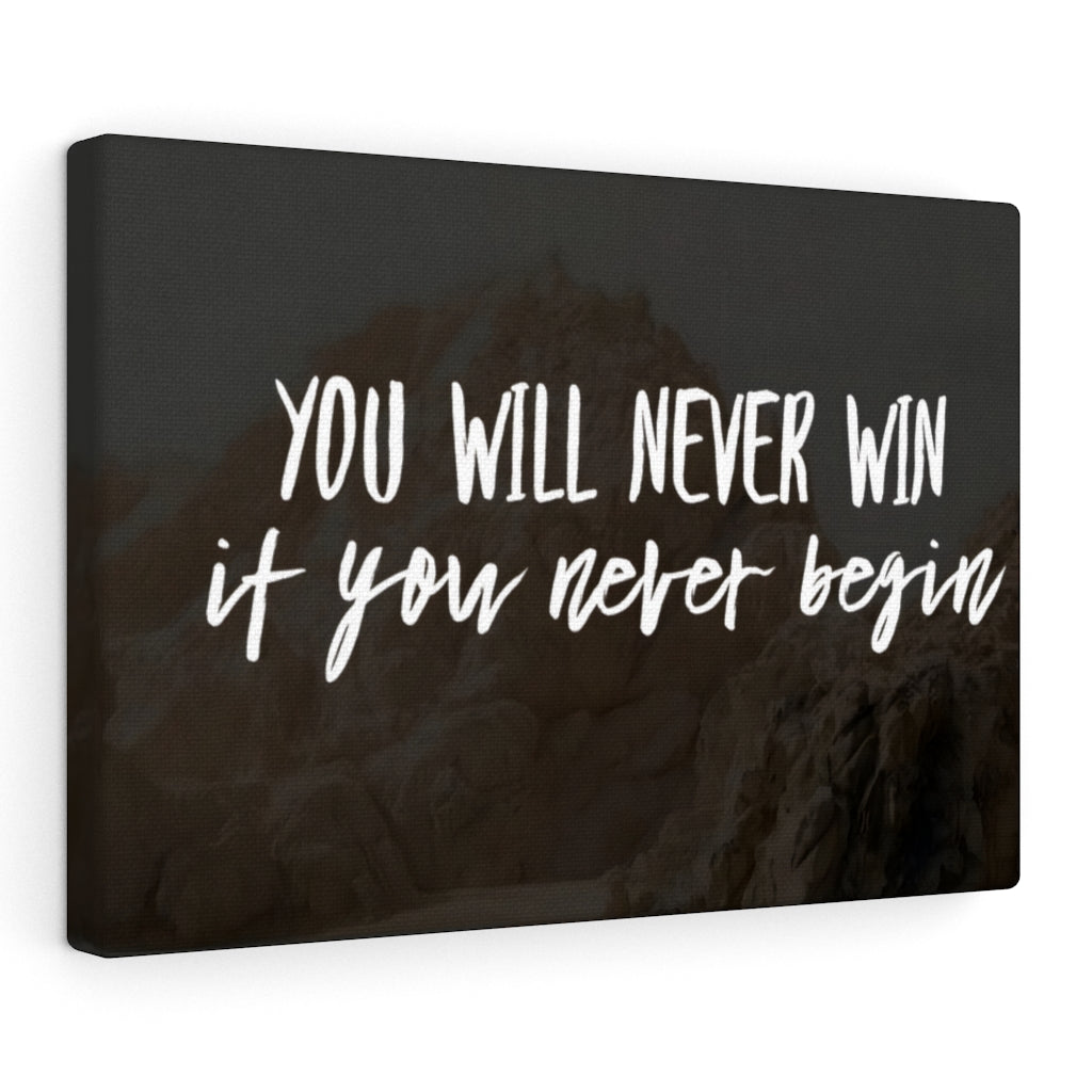 Scripture Walls Inspirational Wall Art You Will Never Win Motivational Print Ready to Hang Artwork Unframed-Express Your Love Gifts