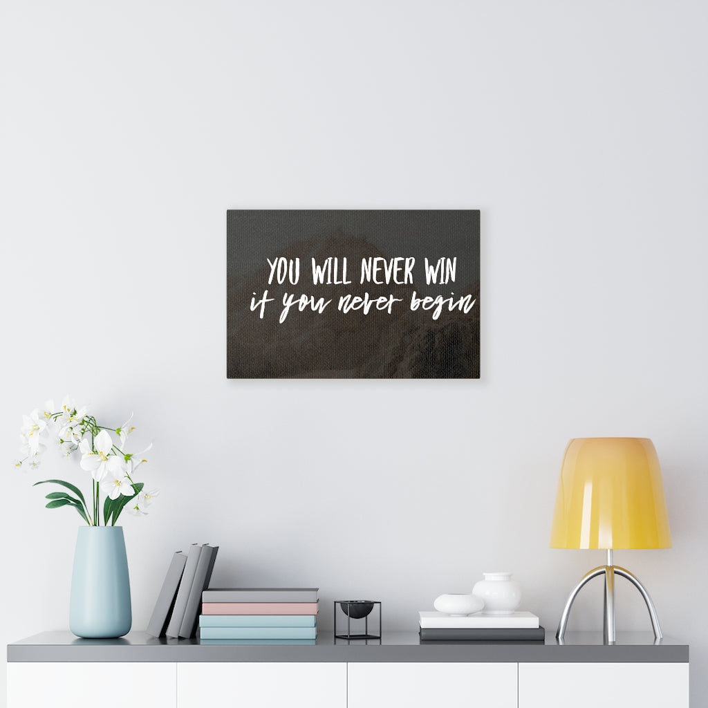 Scripture Walls Inspirational Wall Art You Will Never Win Motivational Print Ready to Hang Artwork Unframed-Express Your Love Gifts