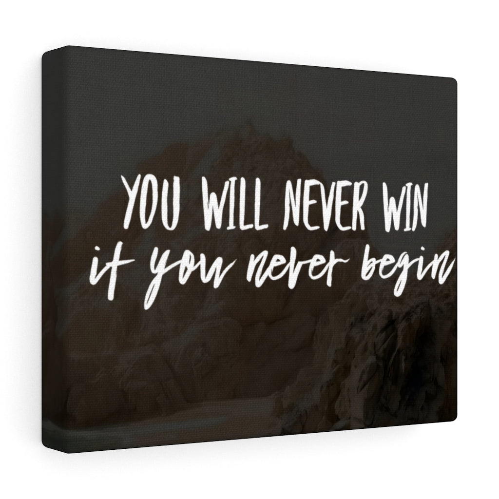 Scripture Walls Inspirational Wall Art You Will Never Win Motivational Print Ready to Hang Artwork Unframed-Express Your Love Gifts
