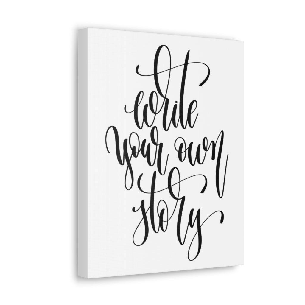 Scripture Walls Inspirational Wall Art Your Own Story Motivation Wall Decor for Home Office Gym Inspiring Success Quote Print Ready to Hang Unframed-Express Your Love Gifts