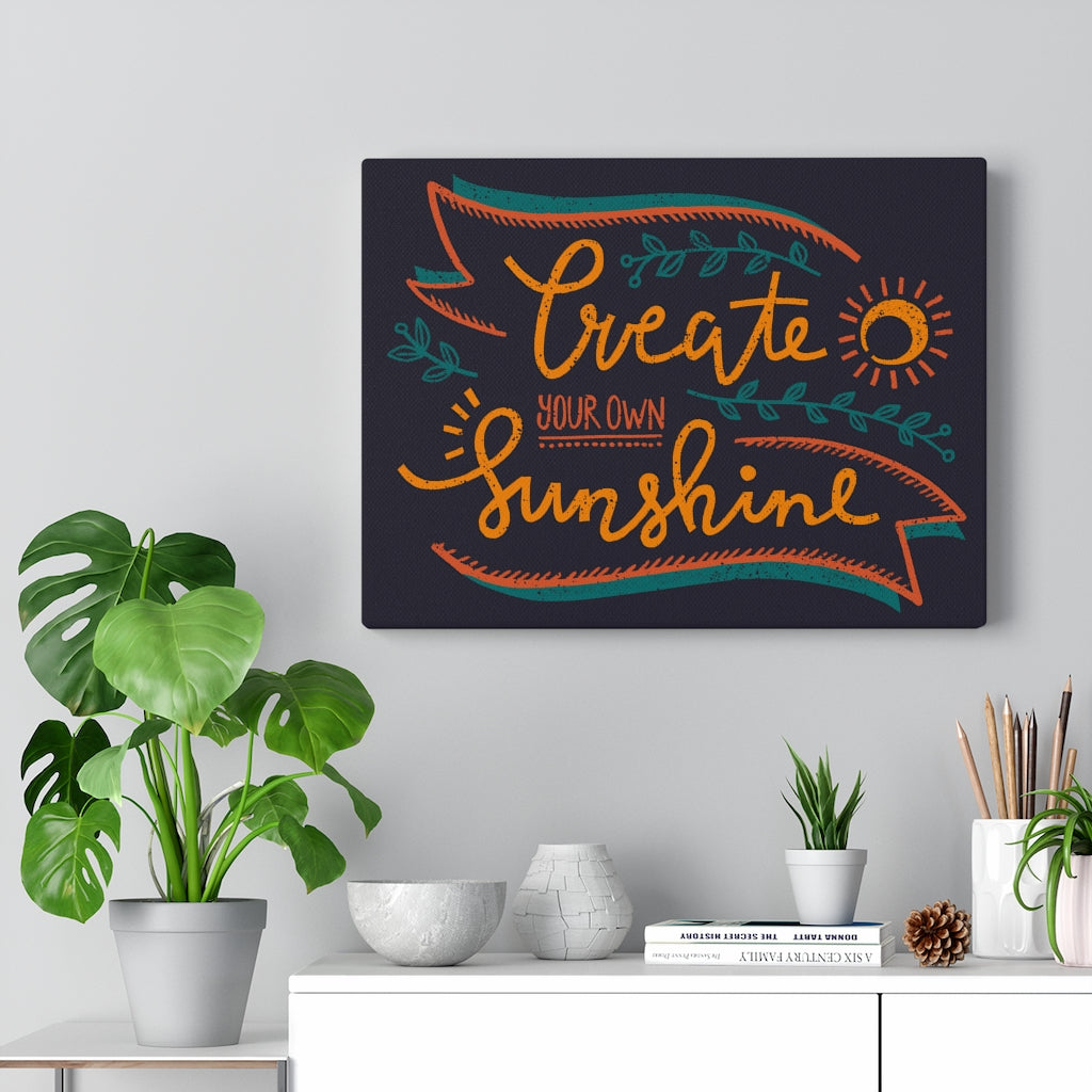 Scripture Walls Inspirational Wall Art Your Own Sunshine Wall Art Motivational Motto Inspiring Prints Artwork Decor Ready to Hang Unframed-Express Your Love Gifts