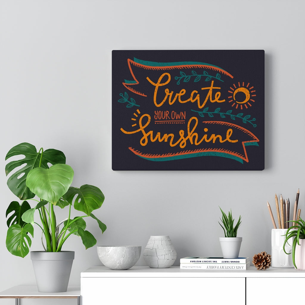 Scripture Walls Inspirational Wall Art Your Own Sunshine Wall Art Motivational Motto Inspiring Prints Artwork Decor Ready to Hang Unframed-Express Your Love Gifts