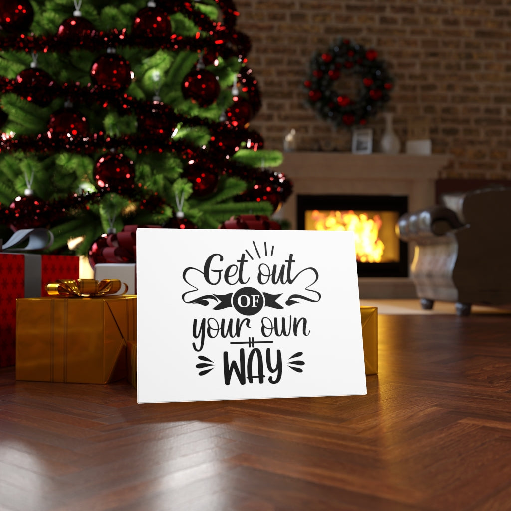 Scripture Walls Inspirational Wall Art Your Own Way Wall Art Motivational Motto Inspiring Prints Artwork Decor Ready to Hang Unframed-Express Your Love Gifts