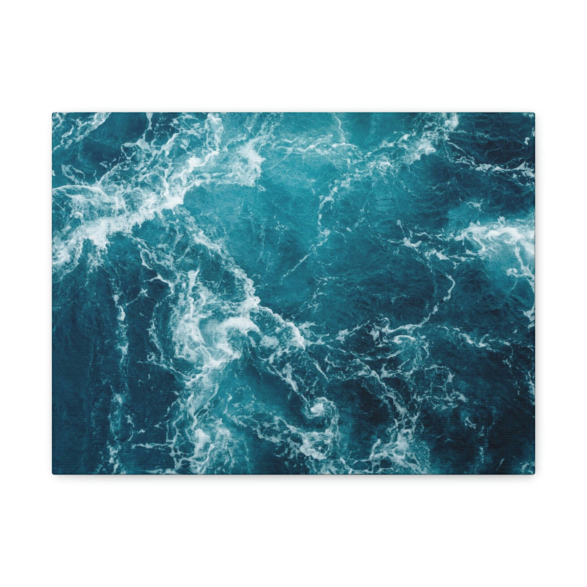 Interesting Atlantic Ocean Scene Beautiful Impressive and Remarkable Beauty Nature Scene Small Ocean Waves Wall Art Ready to Hang Unframed-Express Your Love Gifts