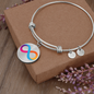 Internet Computer (ICP) Bracelet Stainless Steel or 18k Gold Circle Bangle-Express Your Love Gifts