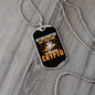 Introverted Crypto Crypto Necklace Stainless Steel or 18k Gold Dog Tag 24" Chain-Express Your Love Gifts