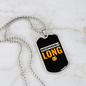 Irresponsibly Wrong Crypto Necklace Stainless Steel or 18k Gold Dog Tag 24" Chain-Express Your Love Gifts
