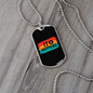 It Happens Bitcoin Crypto Necklace Stainless Steel or 18k Gold Dog Tag 24" Chain-Express Your Love Gifts