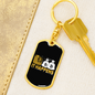 It Happens Crypto Keychain Stainless Steel or 18k Gold Dog Tag Keyring-Express Your Love Gifts
