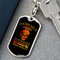 It Is Not Just A Hobby Cycling Keychain Stainless Steel or 18k Gold Dog Tag Keyring-Express Your Love Gifts